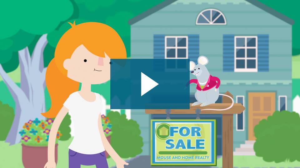 Video thumbnail for Owning vs. Renting a Home with a play button over the top.
