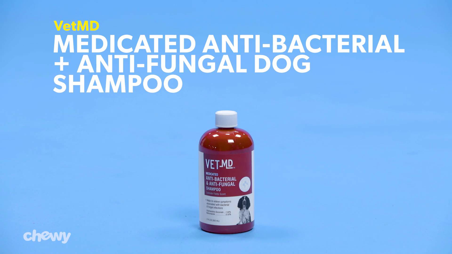 Vetmd medicated outlet shampoo