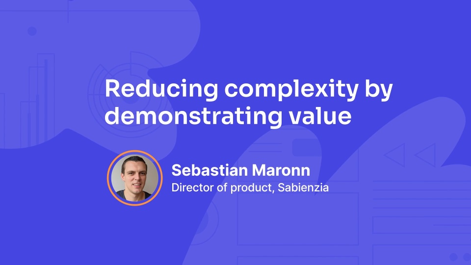 Sabienzia - Customer Success Story (Sebastian Maronn - Director of Product)