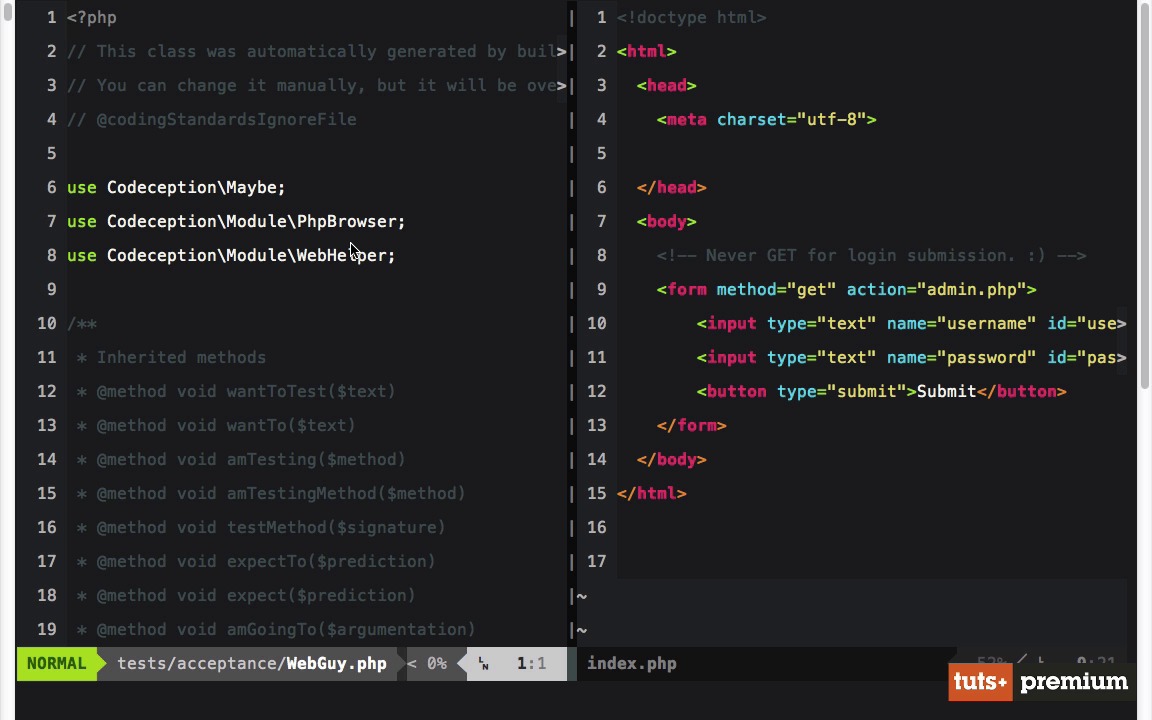 Modern Testing In PHP With Codeception - Basic Actions