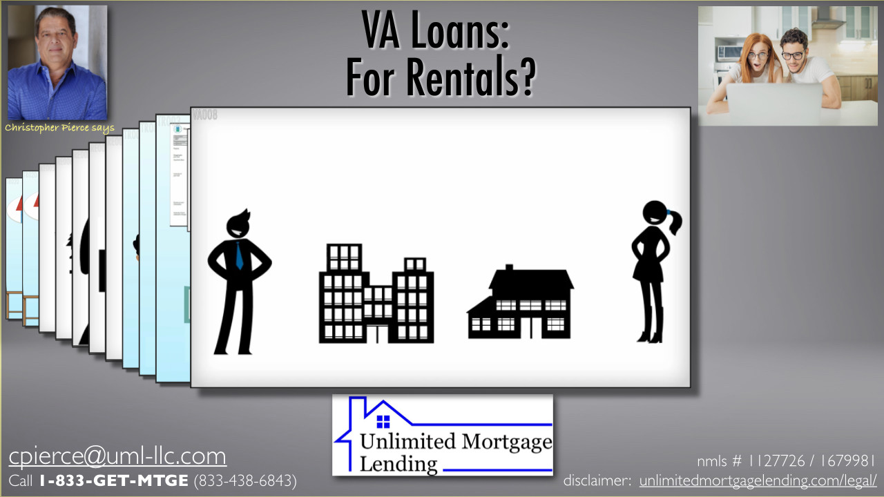 Can I Buy A Rental Property With A VA Loan? Unlimited Mortgage Lending