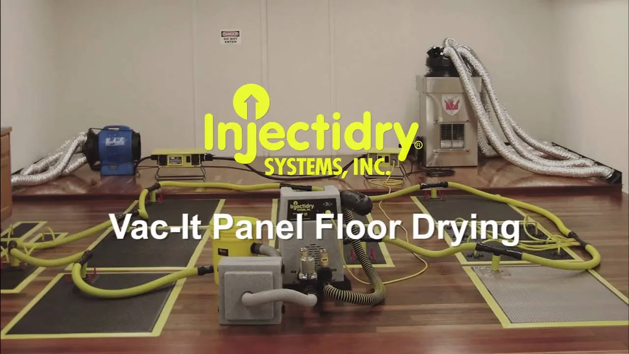 How to setup Dri-Eaz Rescue Mat Floor Drying System 