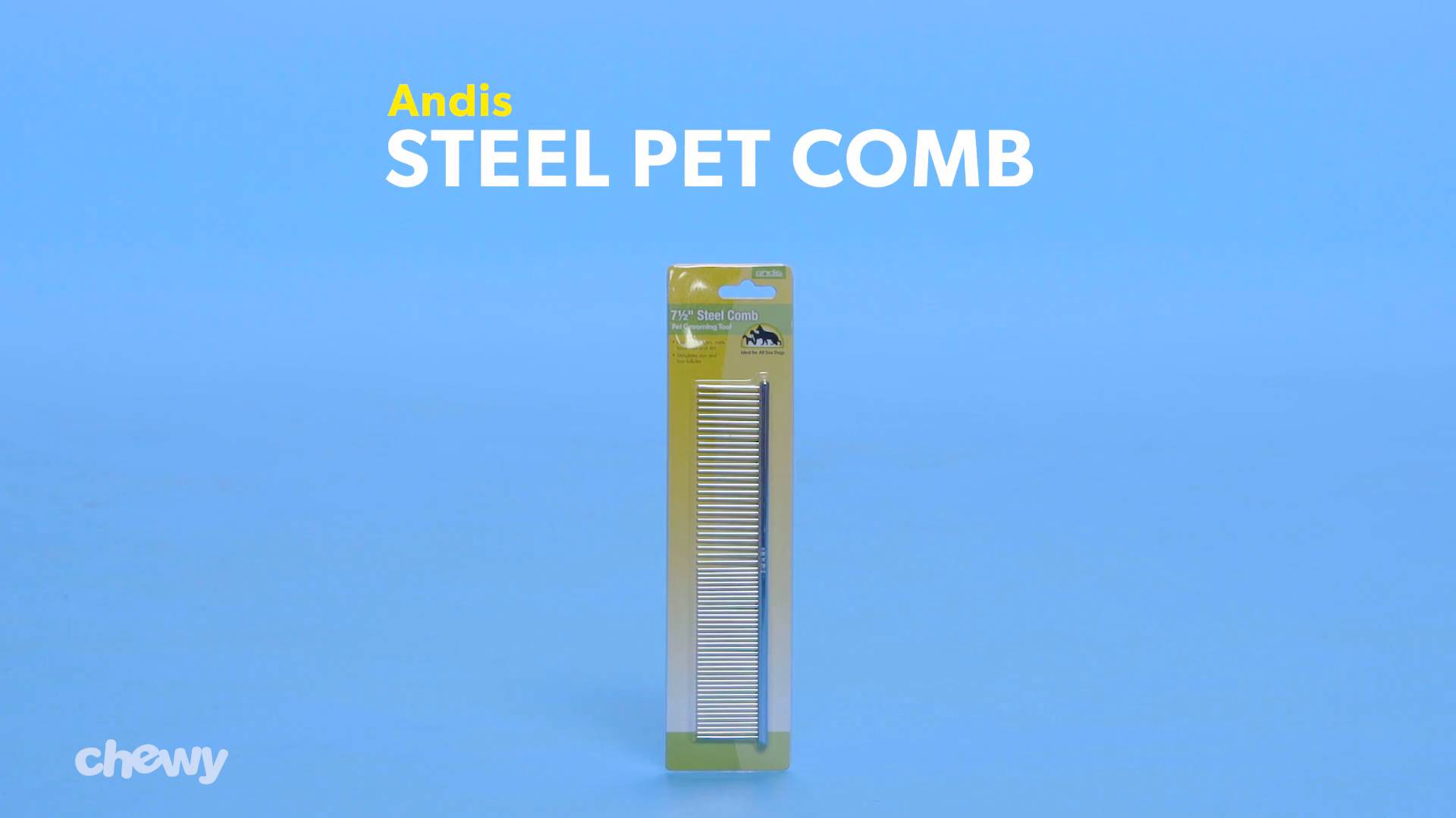 Andis pet steel outlet comb