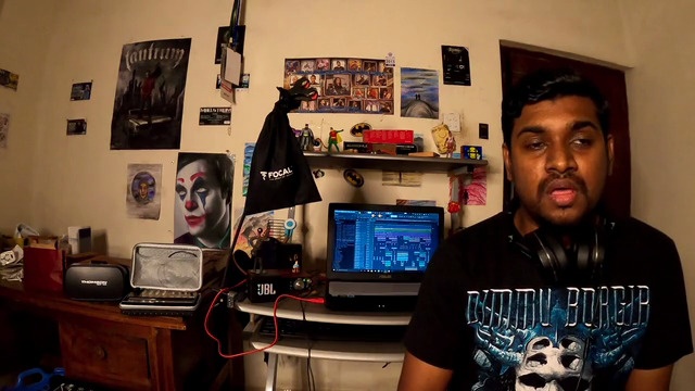 IYRE video review, recorded in his home studio