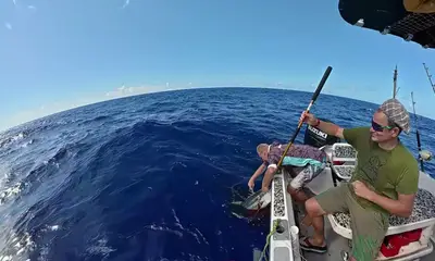 Fishing adventure in Moorea