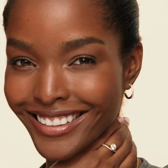 18K Yellow Gold Fairmined Spira Diamond Hoop Earrings (1/2 ct. tw.)