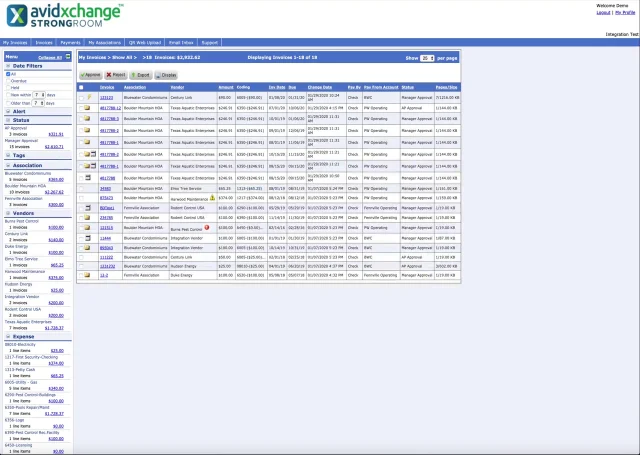 AvidStrongroom: Main navigation and display - Video