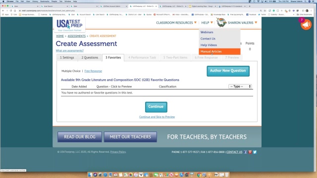 Screenshot from Digital Learning video