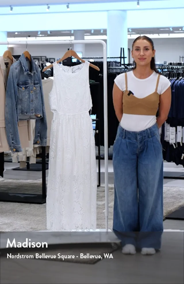 Sam Edelman Bouquet Eyelet Maxi Dress Nordstrom