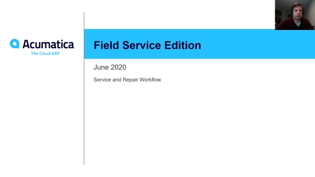 Field Service - Service and Repair workflow