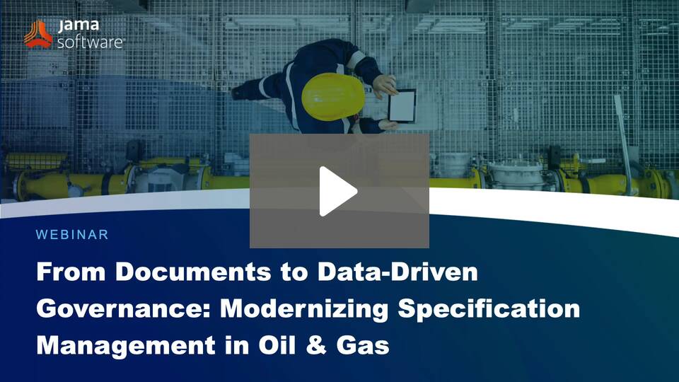 From Documents to Data-Driven Governance: Modernizing Specification Management in Oil & Gas From Documents to Data-Driven Governance: Modernizing Specification Management in Oil & Gas