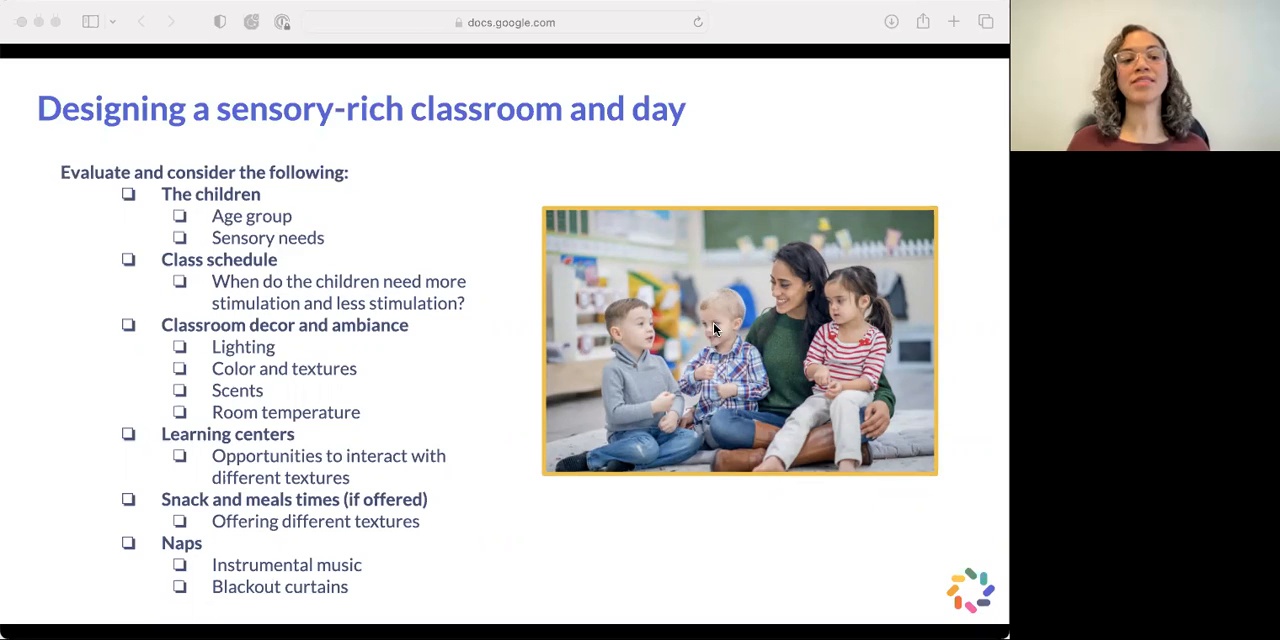 Optimizing Young Children’s Development With a Sensory-Rich Learning Environment