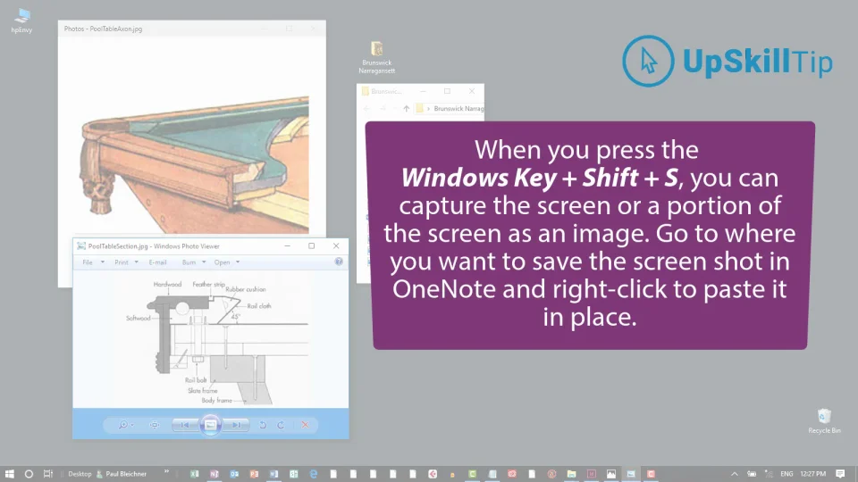 Screenshots To OneNote