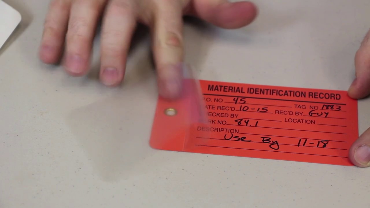 Self-Laminating Tags