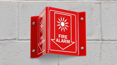 Fire Alarm Sign