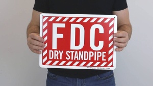 Fire Department Connection Signs