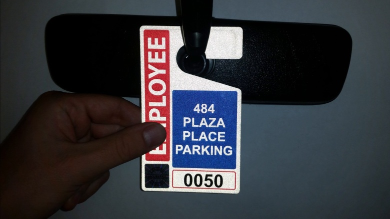 Reflective Parking Permits