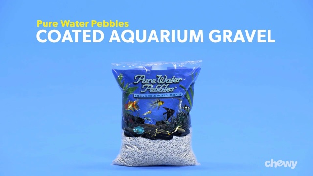 Pure Water Pebbles Aquarium Gravel 2-Pound Snow White
