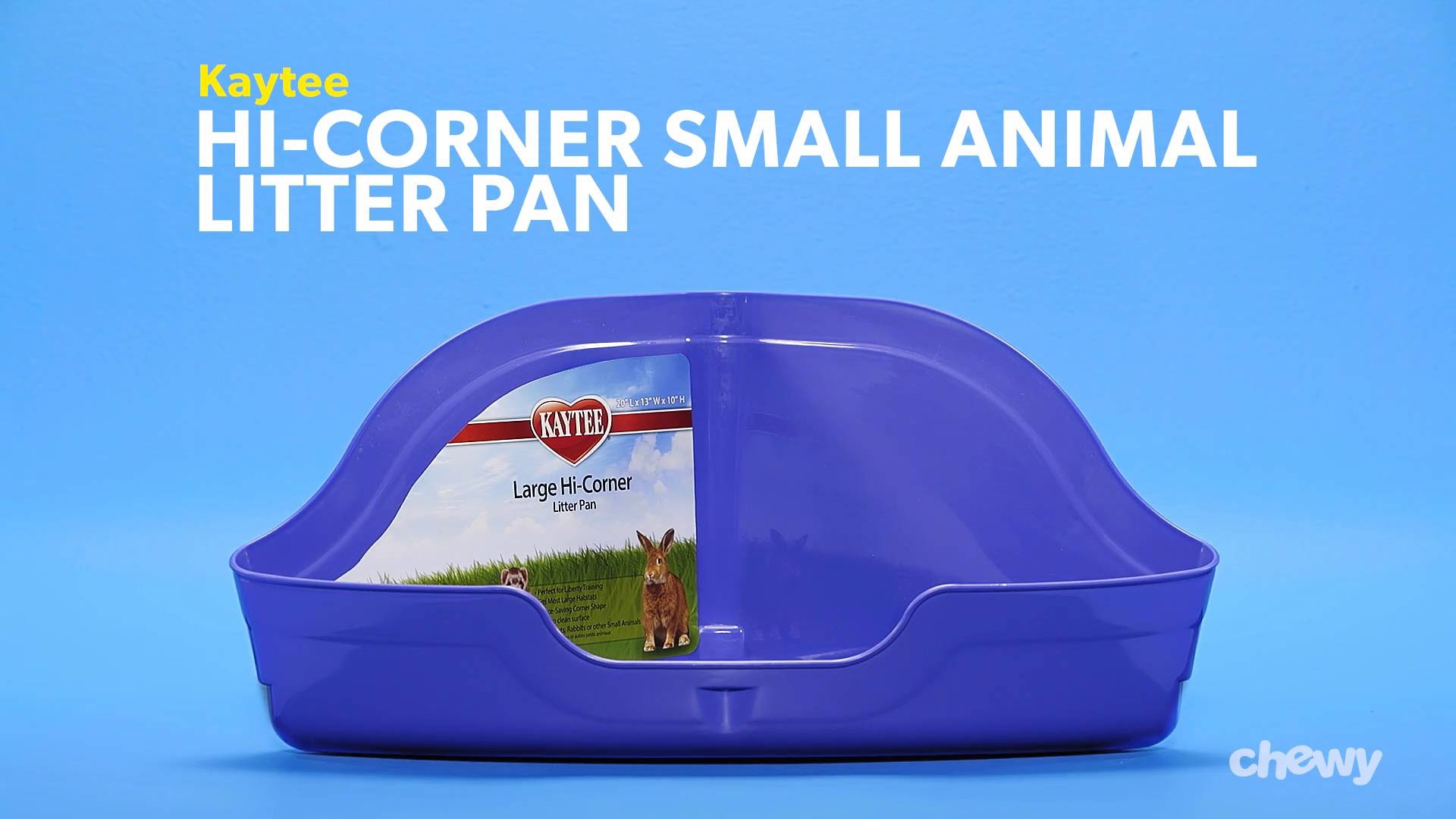 Hi corner hot sale litter pan