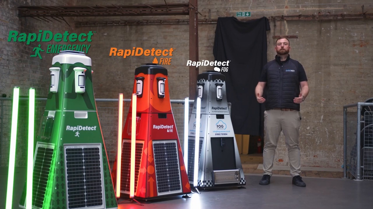 Cryptsec | RapiDetect Dahua - Solar Power Rapid Deployable Tower with 360 Surveillance