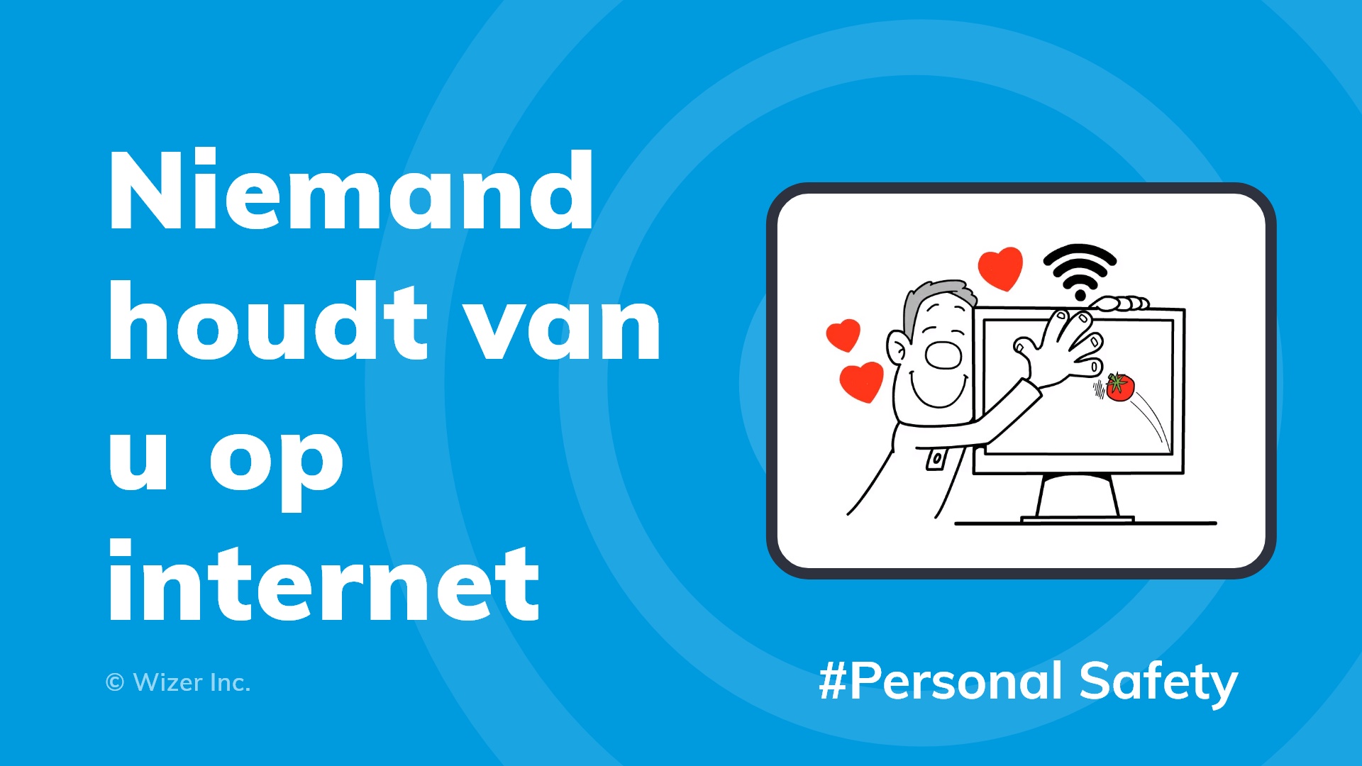 Niemand houdt van u op internet