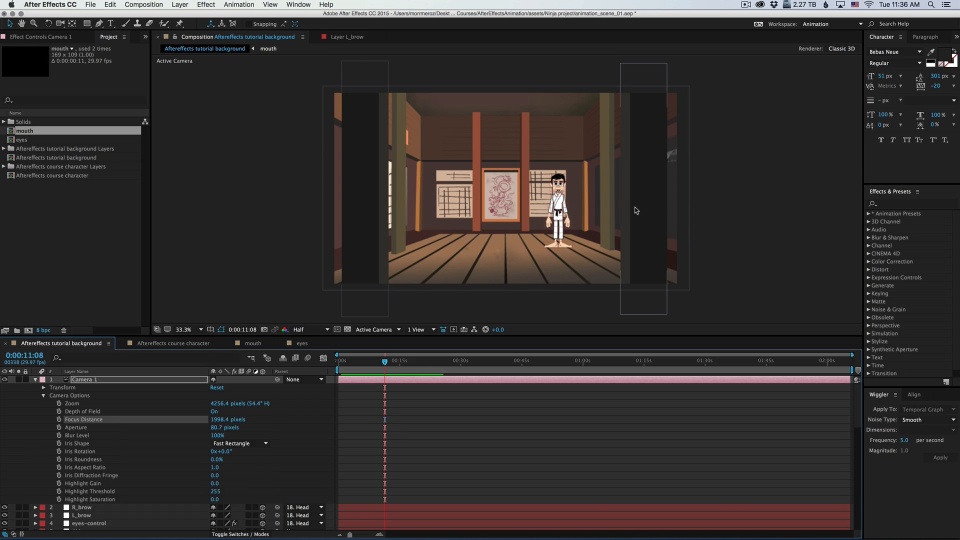 after effects animation
