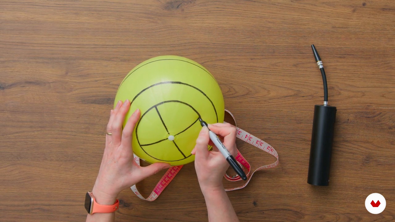 Felting on a 3D Resist: A Ball