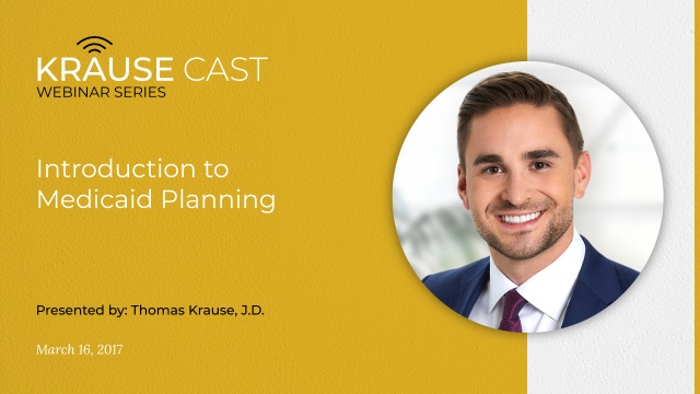 Introduction to Medicaid Planning