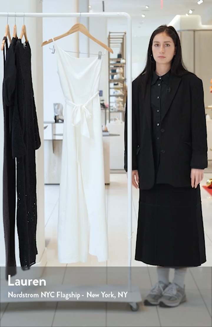 Leyton Asymmetric Jumpsuit