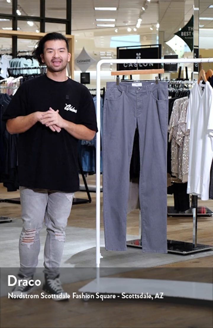 Brax Cadiz Stretch Cotton Straight Leg Pants | Nordstrom
