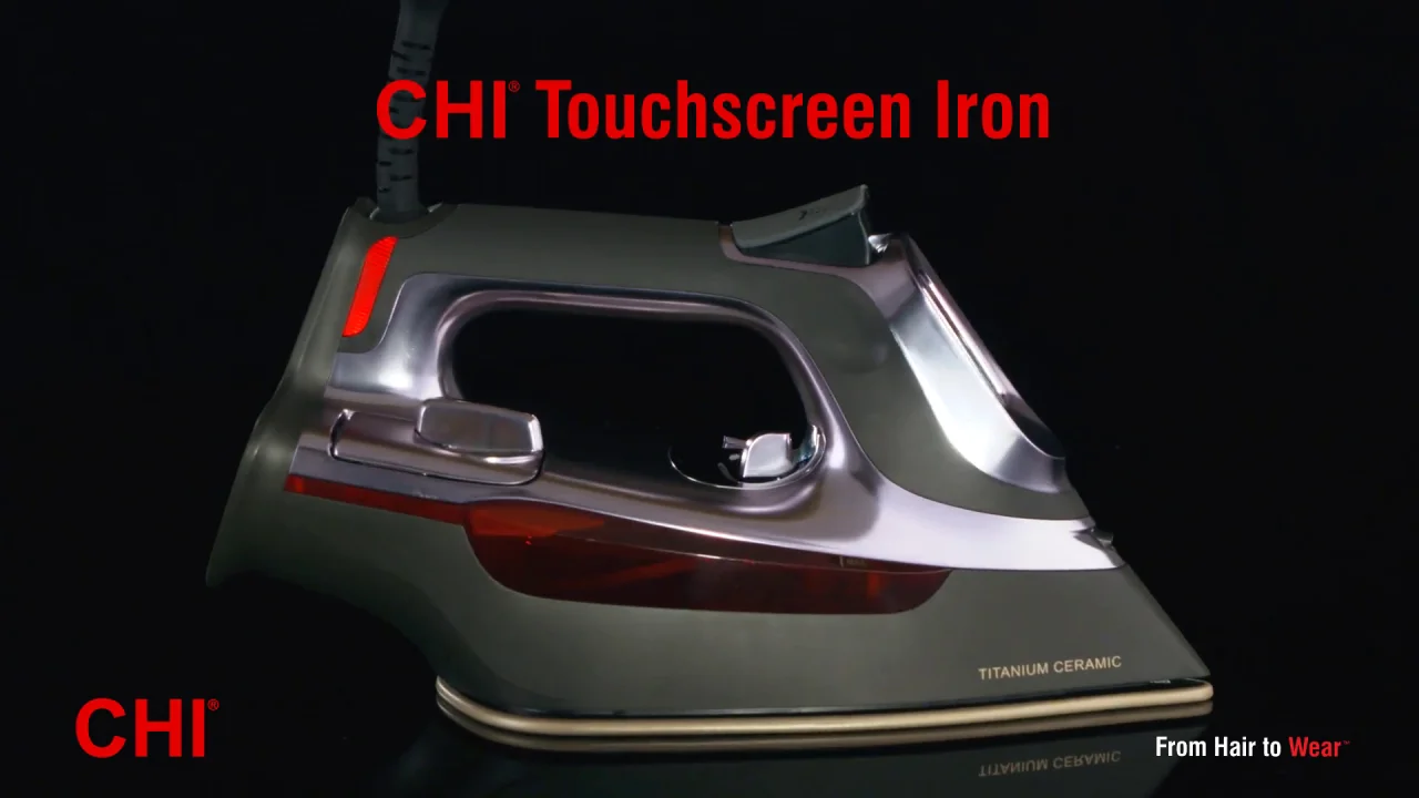 13103 CHI Iron with new soleplate_1080p 13103 CHI Iron with new soleplate_1080p