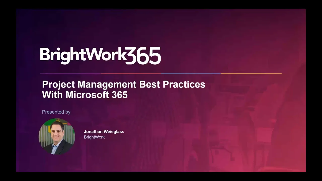 Project Management Best Practices Using Microsoft 365