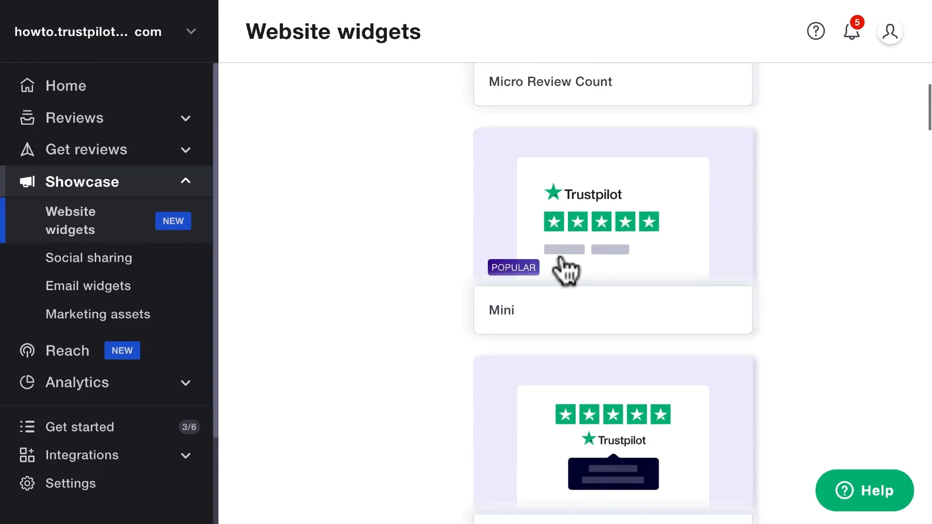 Add a service review TrustBox widget – Trustpilot Help Center