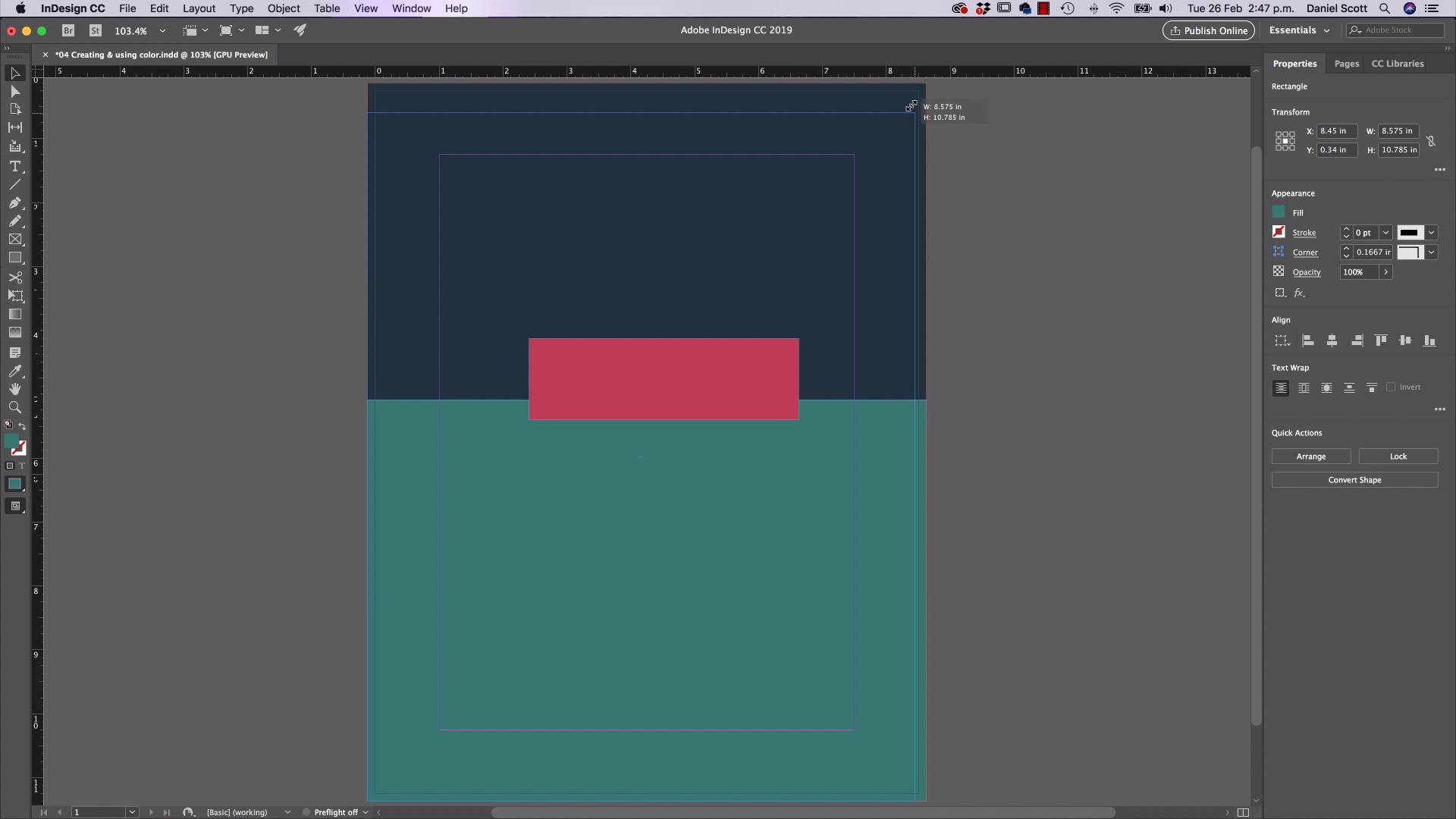 learning indesign for beginners