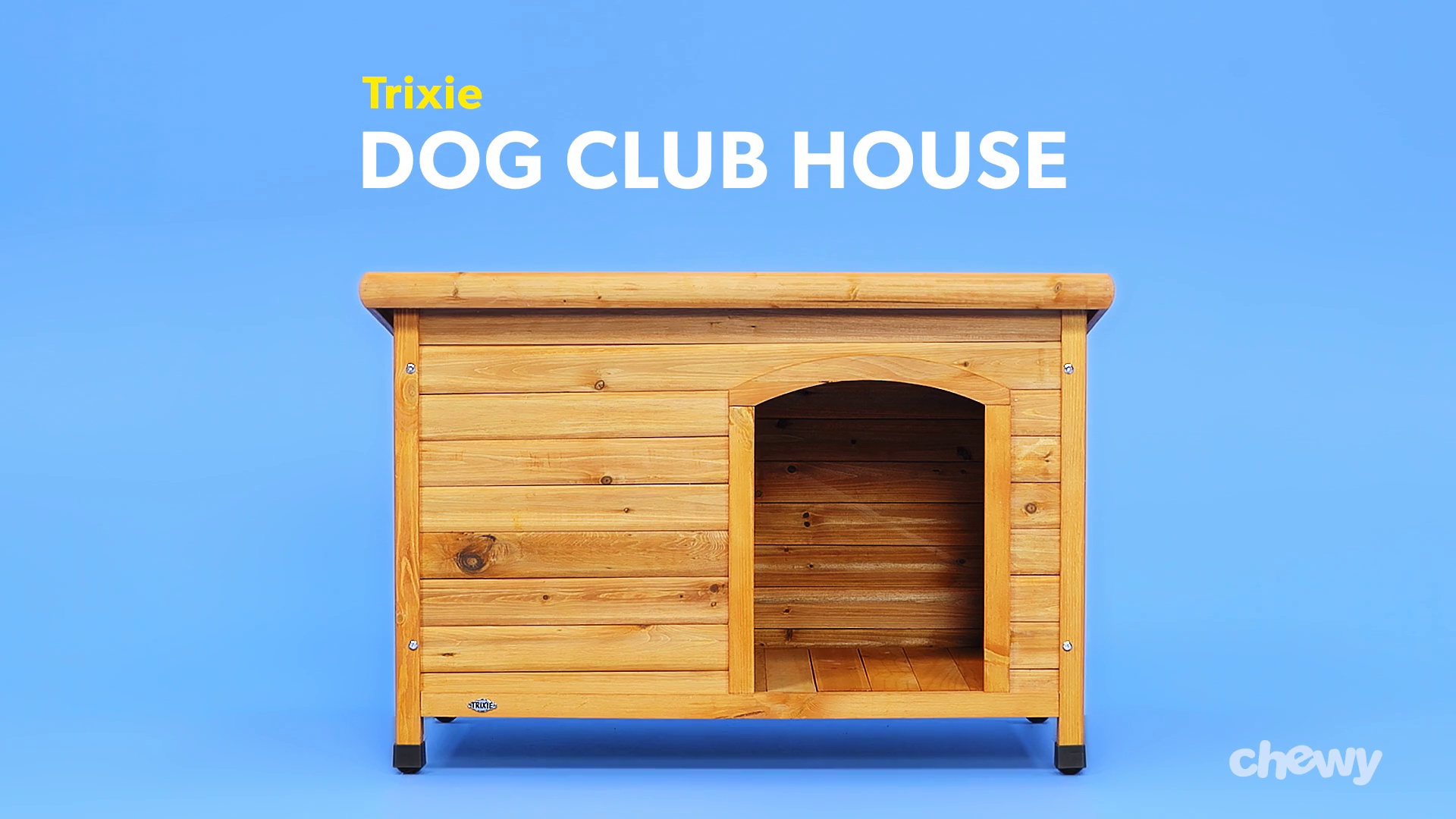 TRIXIE Natura Classic Dog House with Weatherproof Finish Elevated