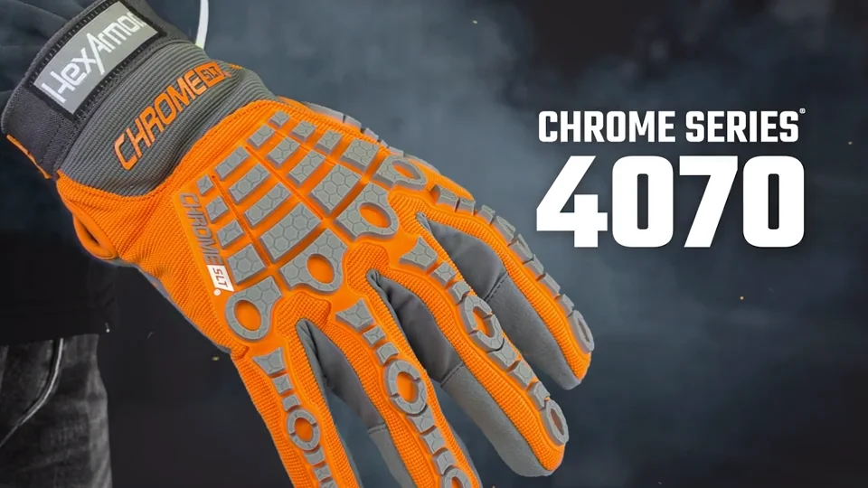 Chrome SLT 4070 - 360 cut-resistant work glove - HexArmor