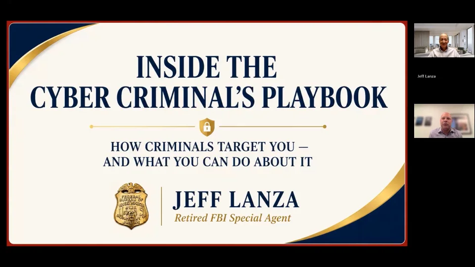 Cybercrime &amp; Identity Theft Webinar