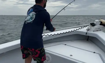 Fishing with Shane