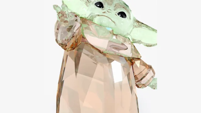 Swarovski Star Wars The Mandalorian Crystal Figurine