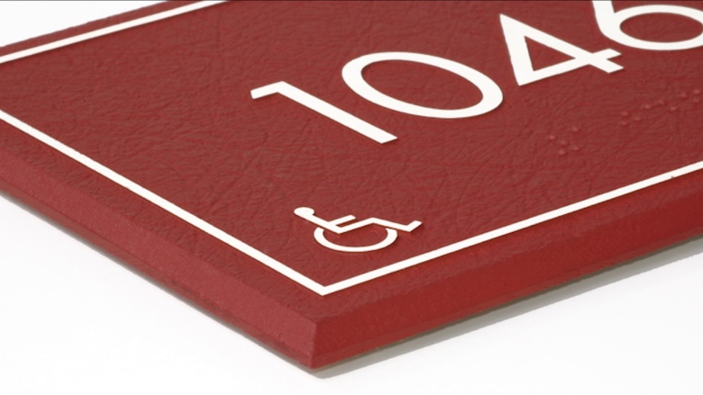 Wide Array of Leather Tex Signs