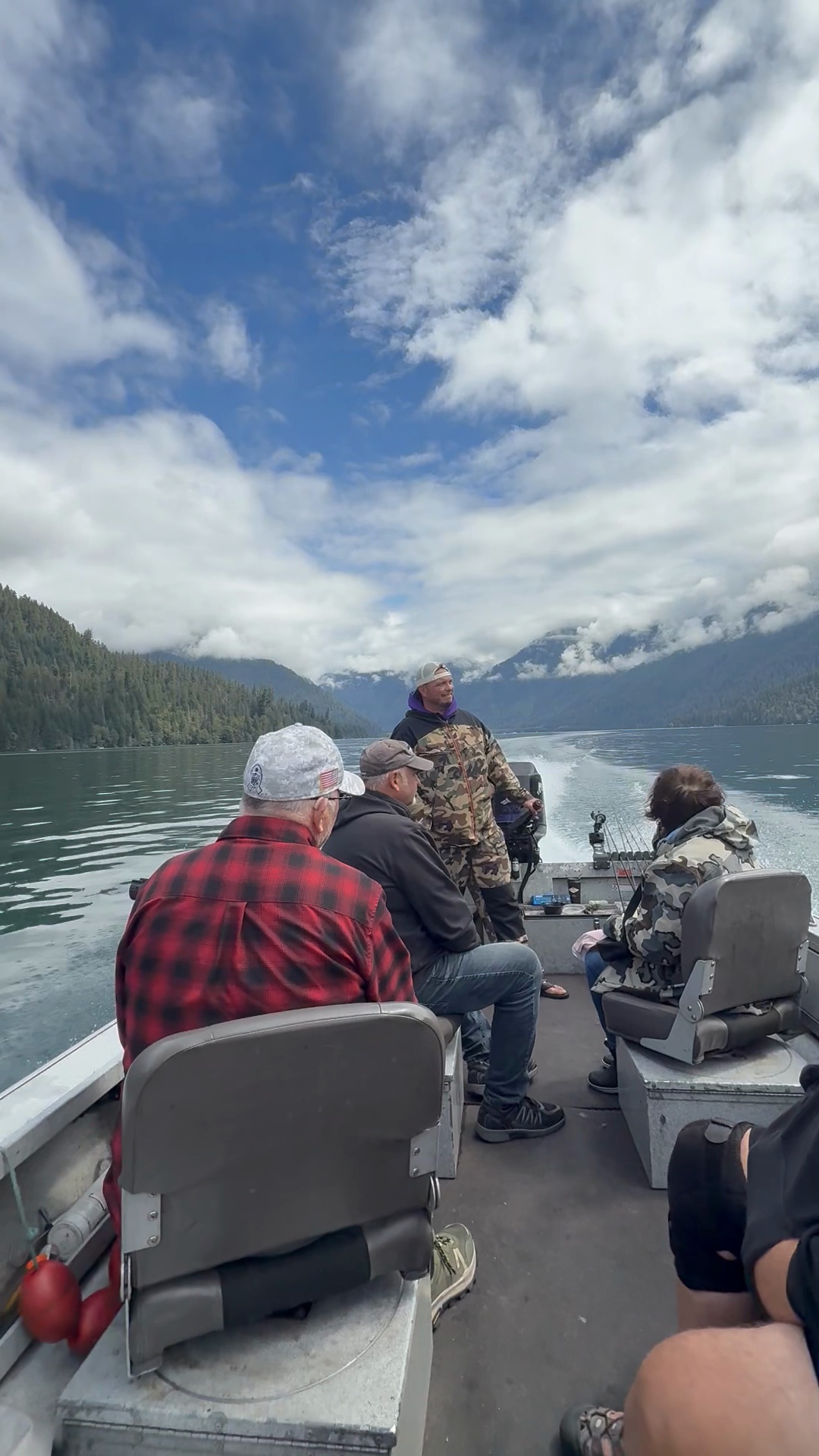 Business Card: Cochran's Guide Service: Baker Lake Sockeye