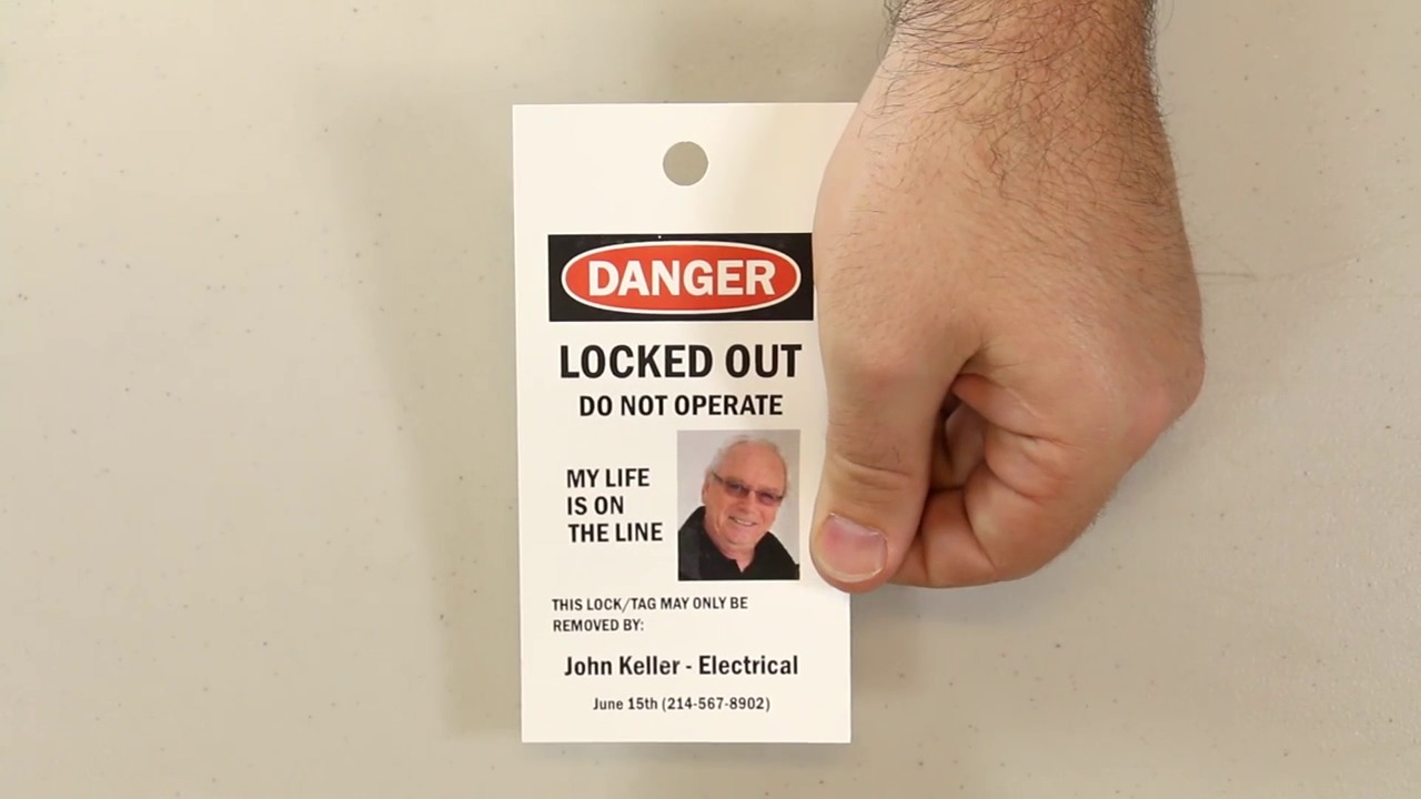 Print Your Own LockOut Tags