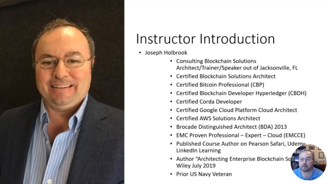 Certified Blockchain Solutions Architect (CBSA) intro video