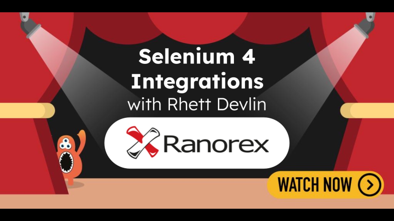 Selenium 4 Integrations with Rhett Devlin image
