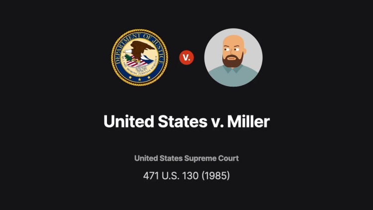 United States v. Miller