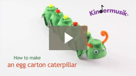 Kids Activity: How to Make An Egg Carton Caterpillar (:28)