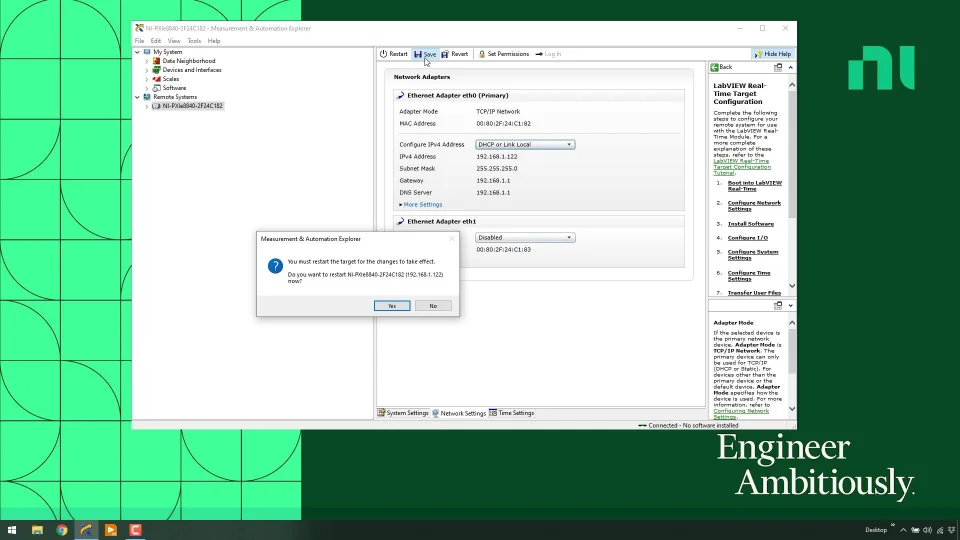 Getting Started with PXI Express Multifunction I/O Hardware and
