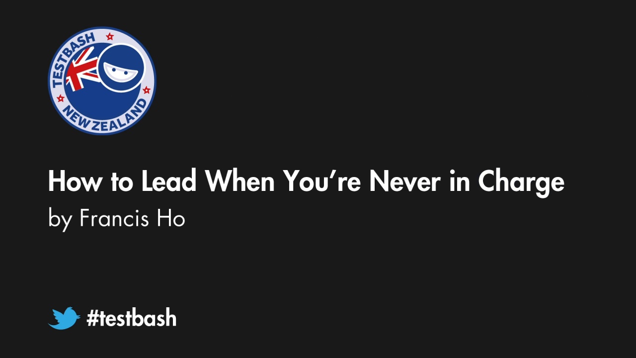 How to Lead When You're Never in Charge - Francis Ho image