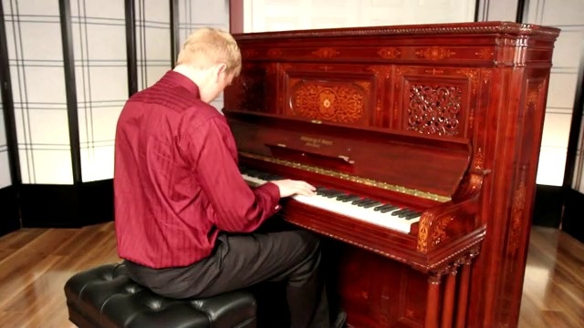 1887 Steinway Upright I