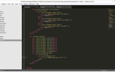 Design and Build Scroll-Based CSS Animations - HTML & CSS (Part 3 ...